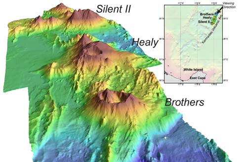 Kermadec volcanoes