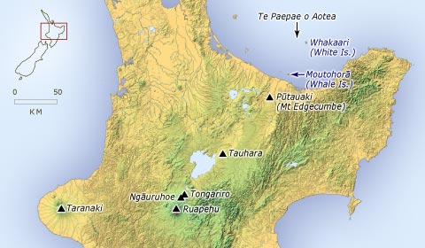 North Island mountains