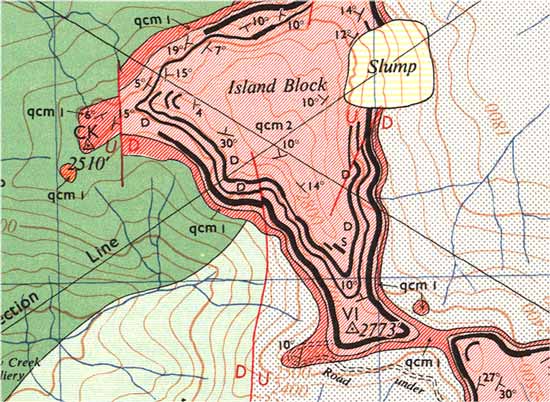 Geology of Island Block 