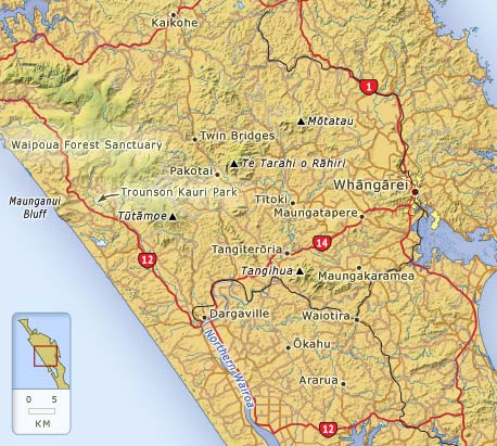 Waipoua and middle Northland