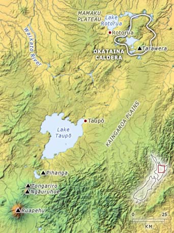 Volcanic landscape