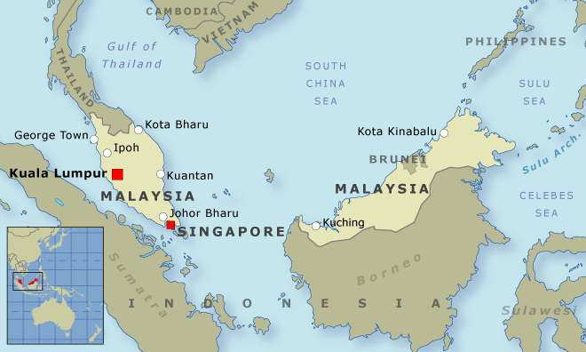 Malaysia and Singapore