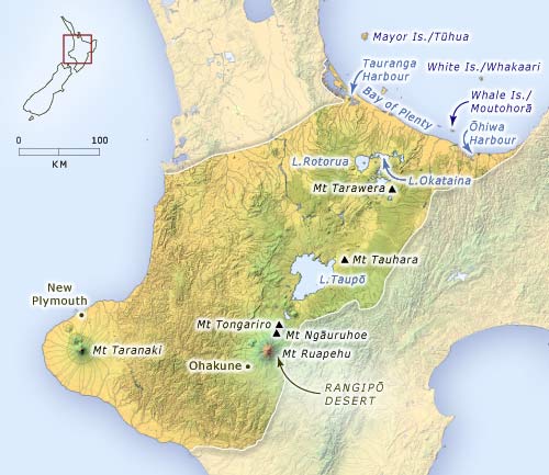 The volcanic region