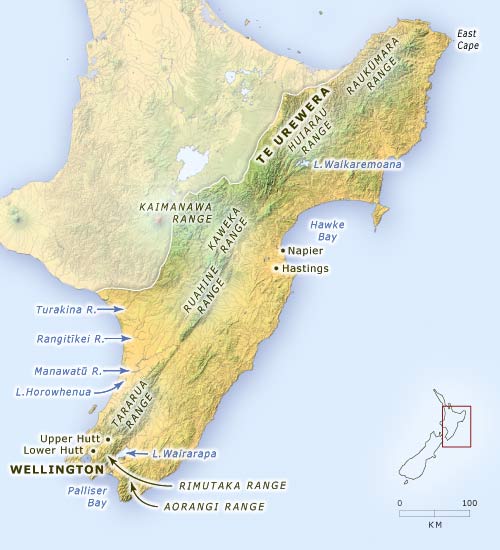 North Island main ranges
