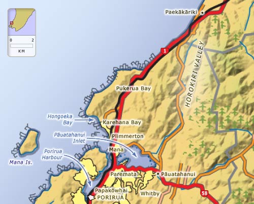Mana – Paremata to Pukerua Bay