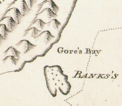 Banks Peninsula mapped as an island 