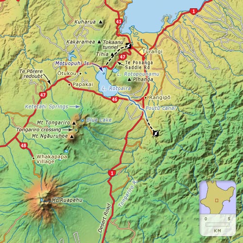 Tongariro area