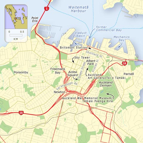 Auckland central business district
