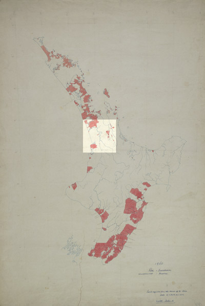 Māori land ownership, 1860 
