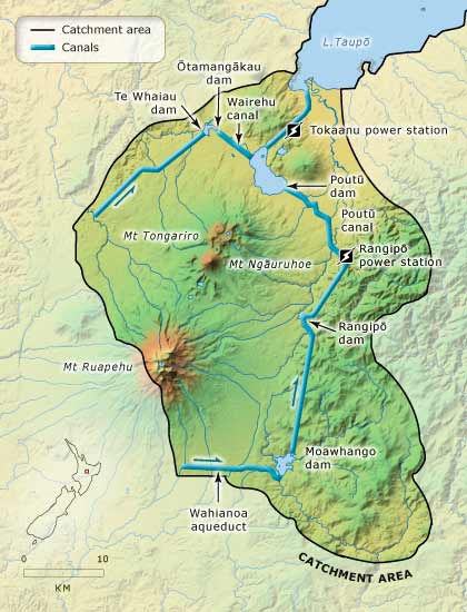 Across catchments