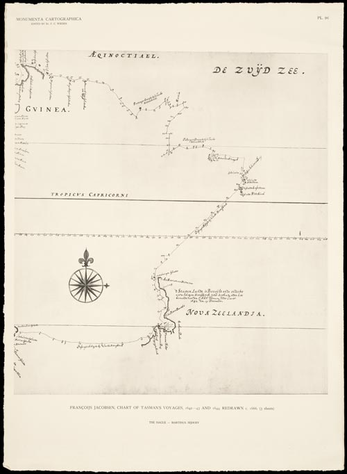 Map of Nova Zeelandia