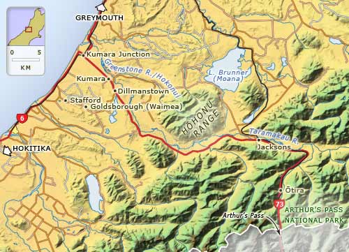 Taramakau valley