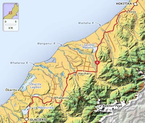 Ross to Ōkarito