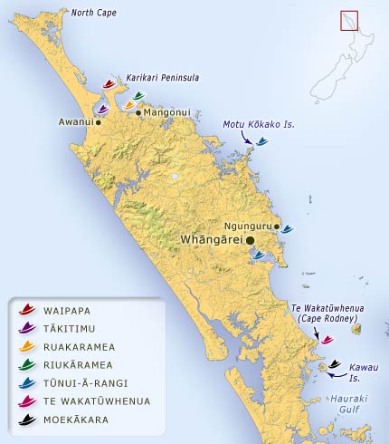 Northern landing places