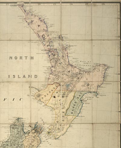 The New Zealand provinces, 1867 