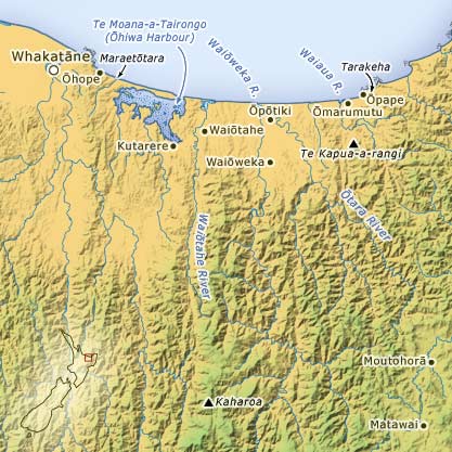 Te Whakatōhea tribal area