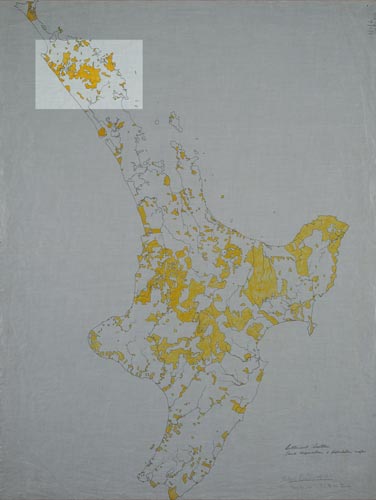 Māori land holdings, 1910 