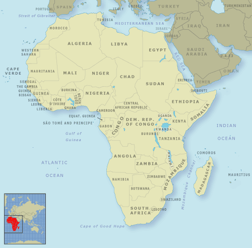 Origins of Africans in New Zealand 