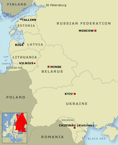 The former Soviet Union, 2004