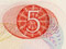 Detail from old $5 note