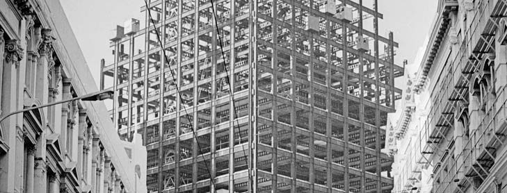 High-rise building under construction