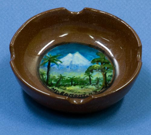 Taranaki Maunga souvenir ashtray