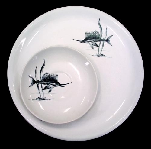 Fish on a plate