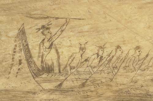 Whaler’s view of Māori 