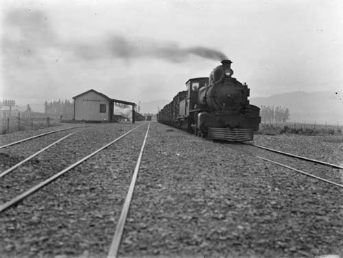Parnassus railway station, 1917