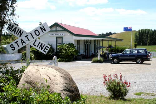 Domett Railway Station