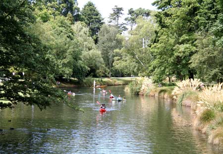 Boating on the Avon