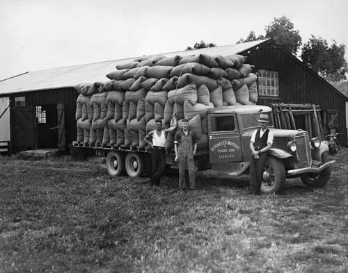 Transporting farm goods