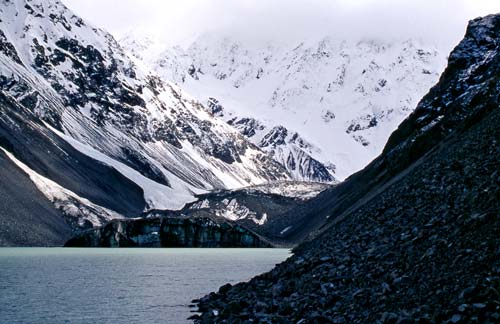 The Ramsay glacier