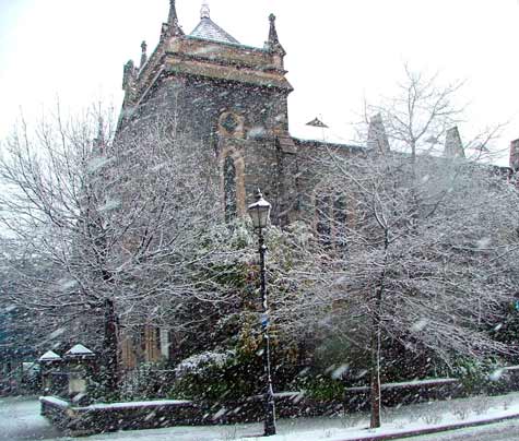 Snow in Christchurch