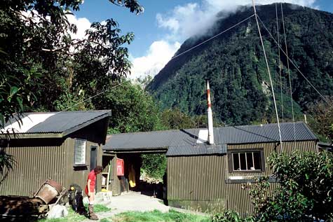 Boatshed Hut, Milford Track, Fiordland 
