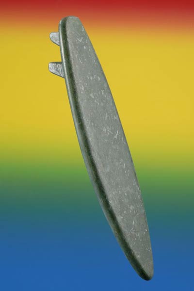Flax fibre surfboard