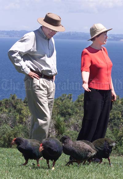 Prime ministers and takahē