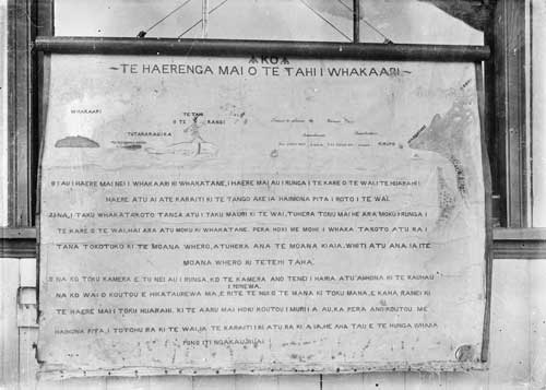 The journey of Te Tahi-o-te-rangi
