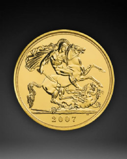 British gold sovereign