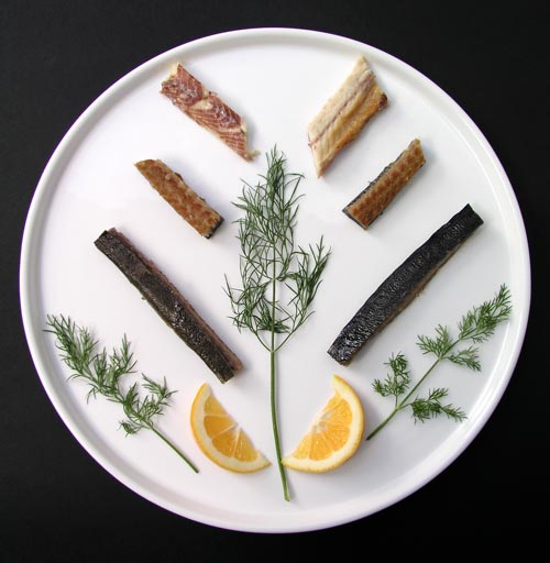 Smoked eel