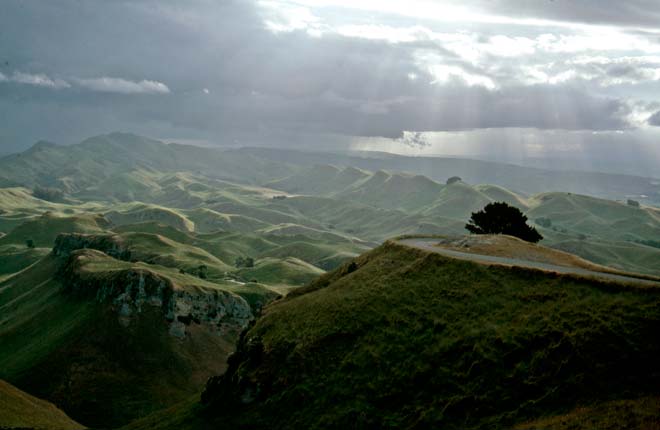 Papatūānuku in the landscape