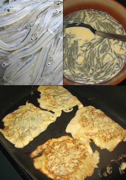 Whitebait fritters