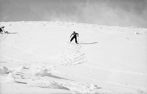 Climbing the slopes 