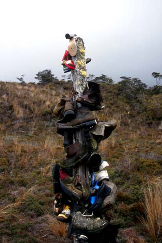 Boots on Heaphy Track