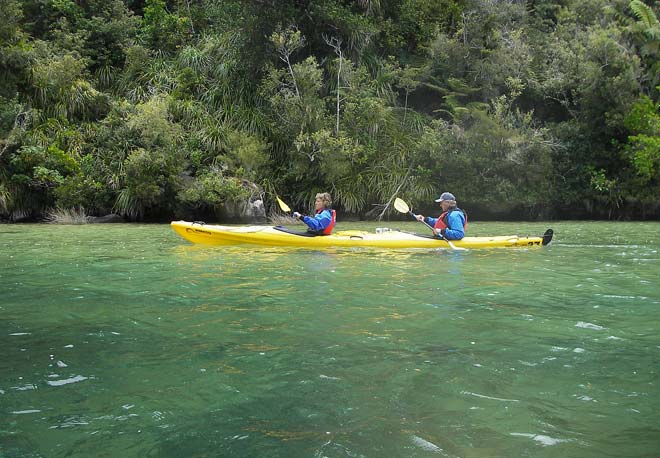 Sea kayaking