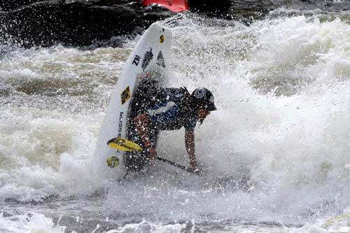 Freestyle kayaking 