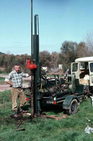 Portable drilling rig
