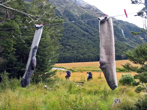 Tramping on the Routeburn Track