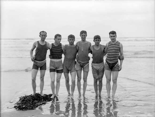 Men at the beach 