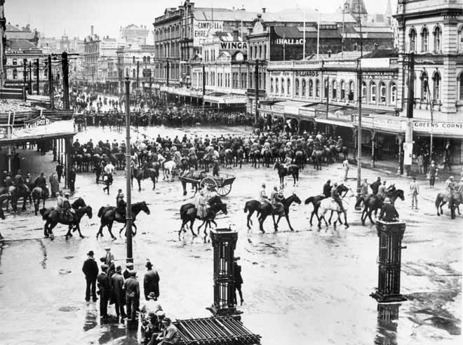 1913 strike, Auckland
